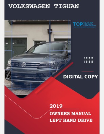 volkswagen tiguan 2019 owners manual